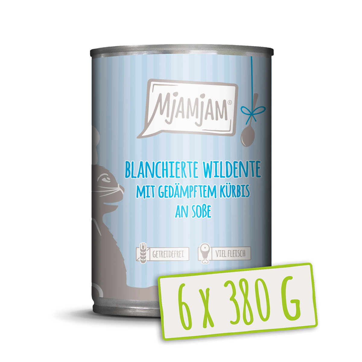 MjAMjAM blanšírovaná divoká kachna s dýní v omáčce. 6× 380 g