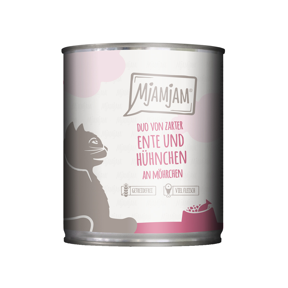 MjAMjAM – DUO von Ente & Hühnchen an Möhrchen 24x800g