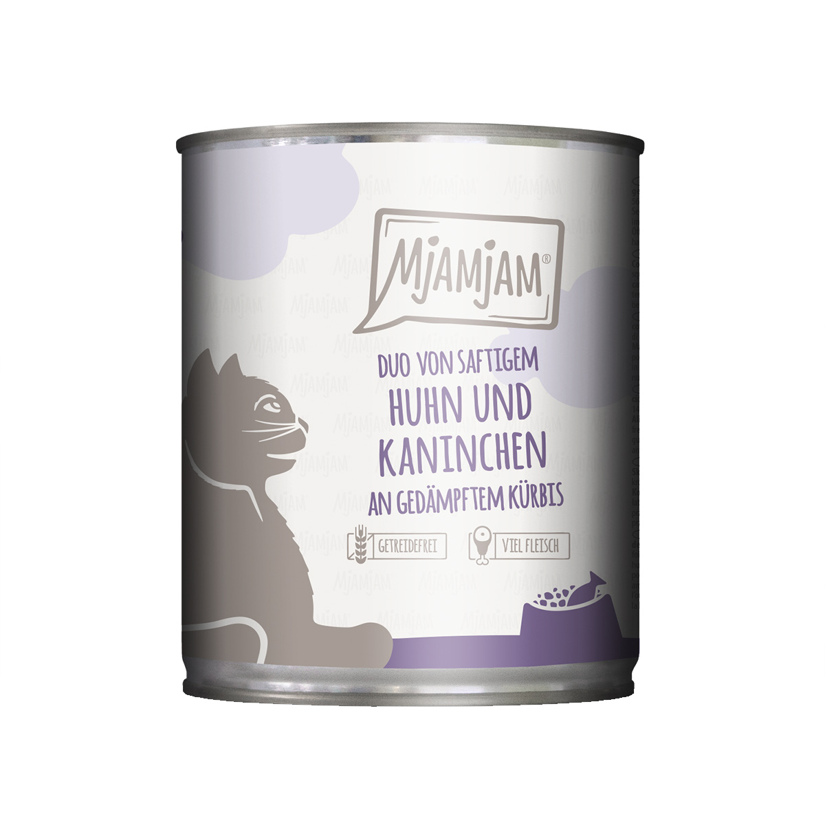 MjAMjAM – DUO von Huhn & Kaninchen an Kürbis 24x800g