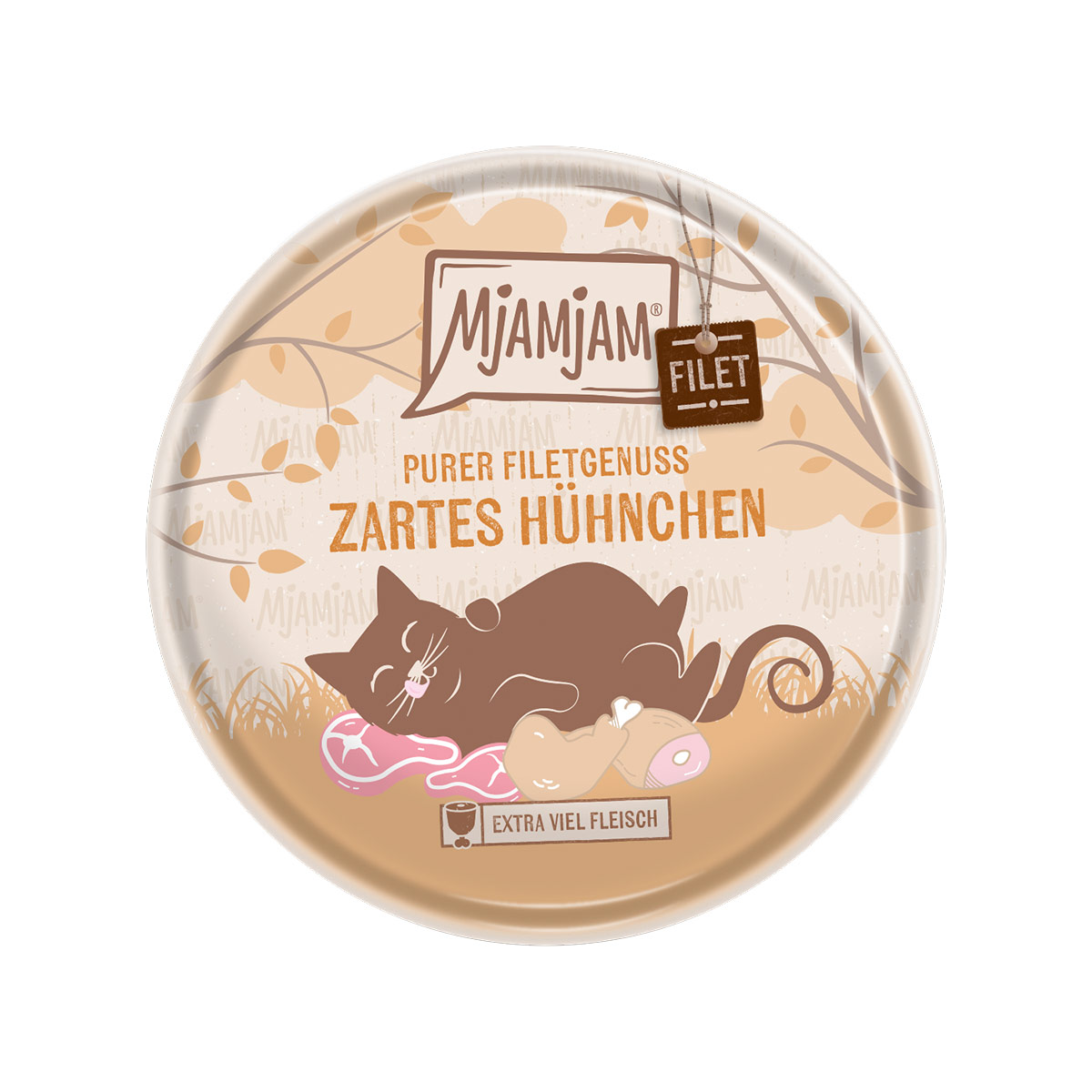 MjAMjAM čistý požitek z filetů – jemné kuřátko 16 × 80 g