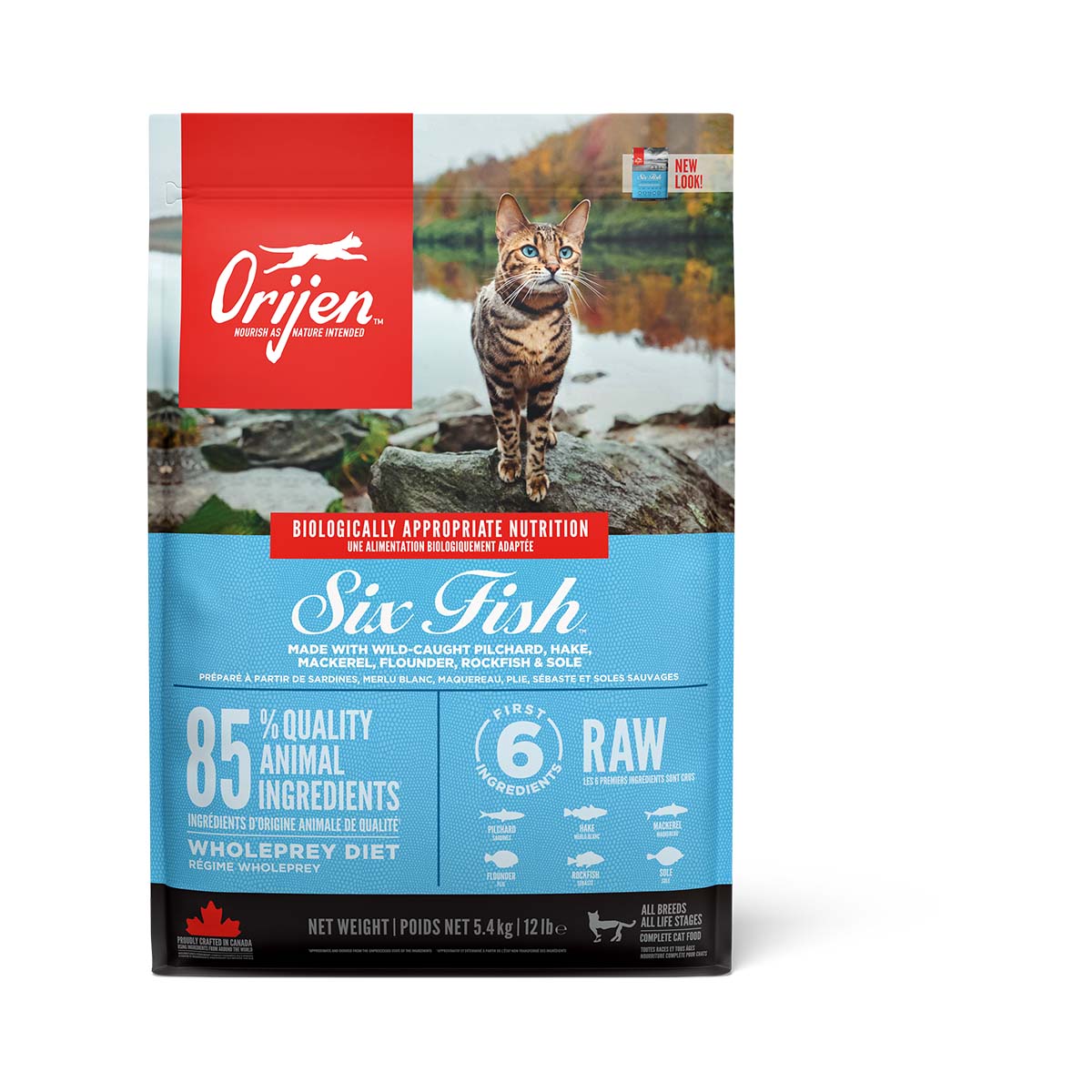 Levně Orijen Cat Six Fish 2× 5,4 kg