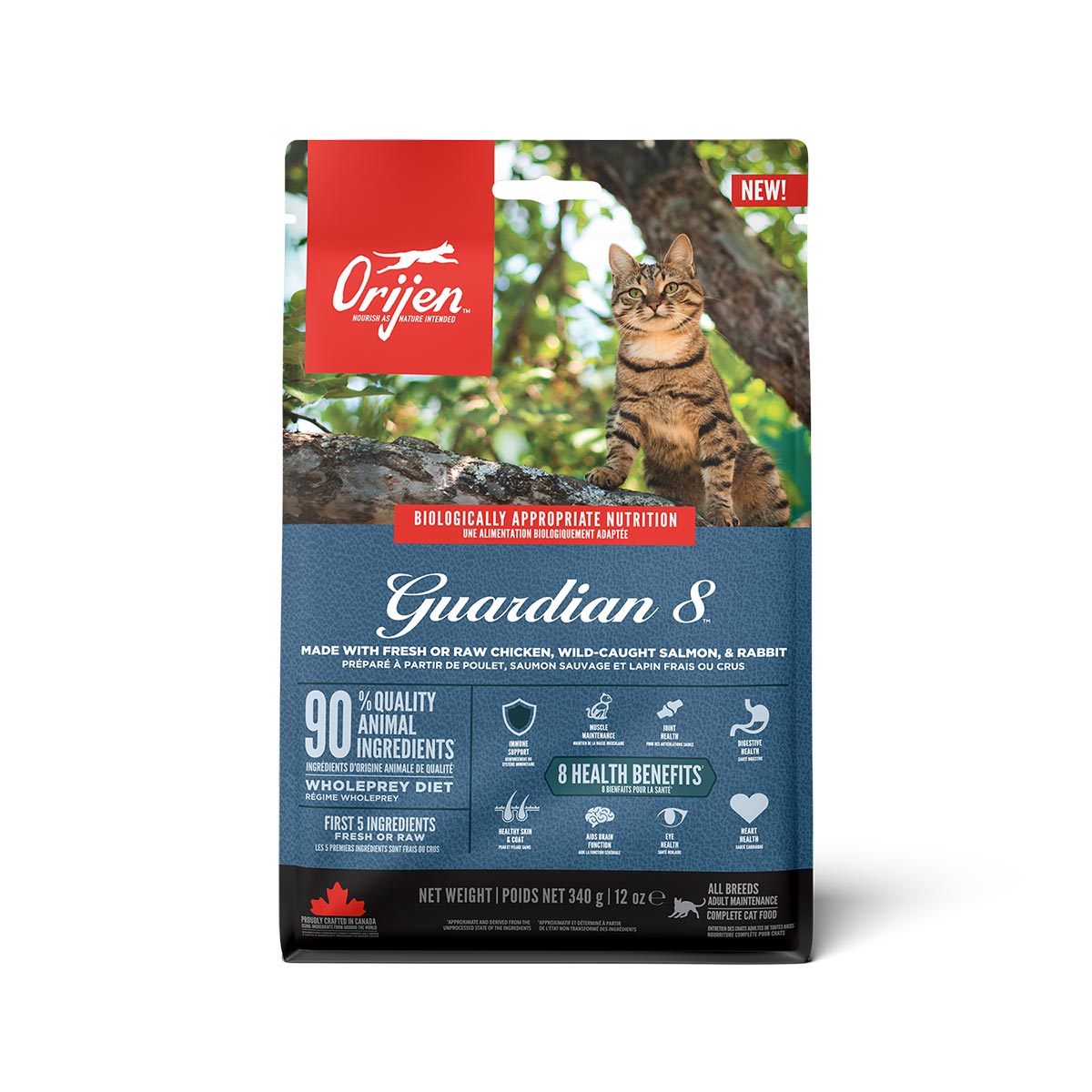 ORIJEN Cat Guardian 8 340 g