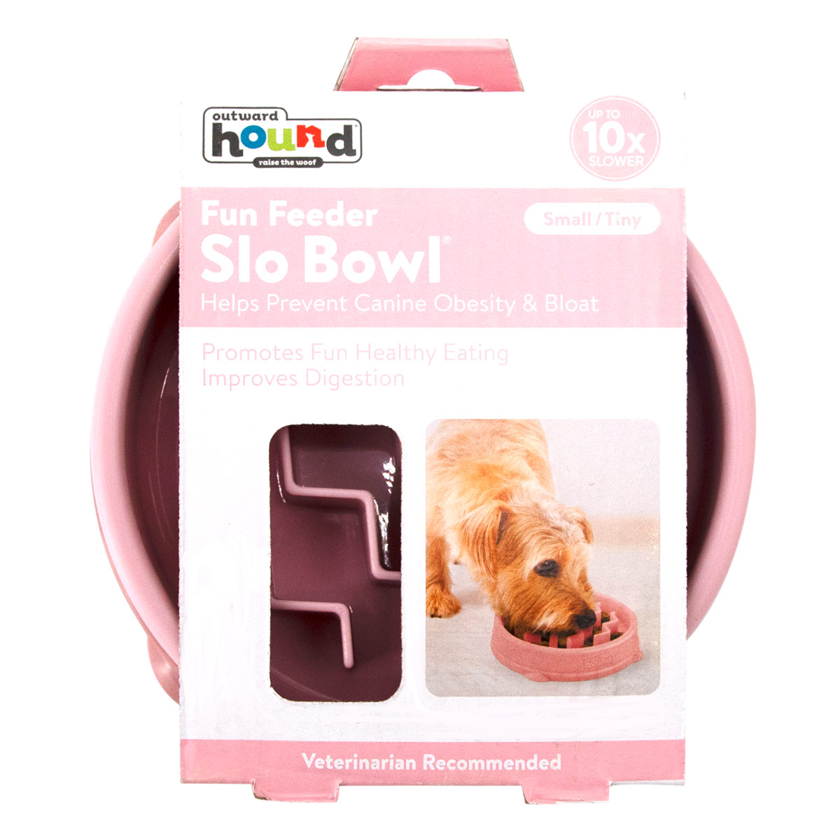 Fun Feeder Slo Bowl zomalovací miska Small Wave růžová