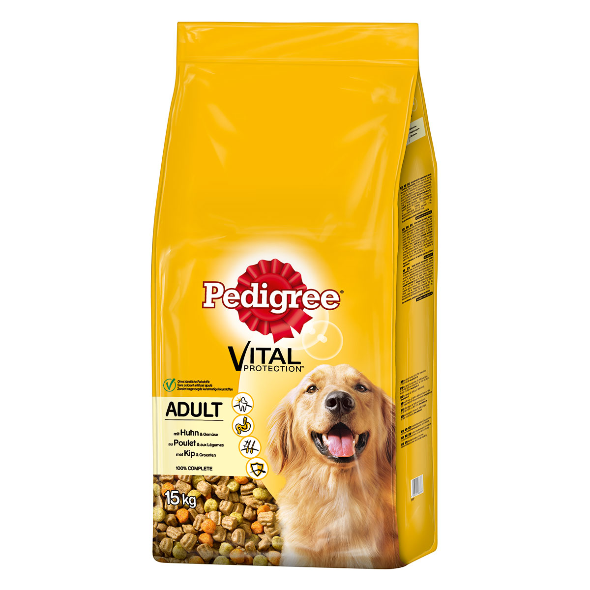 Pedigree Adult kuře a zelenina 15 kg