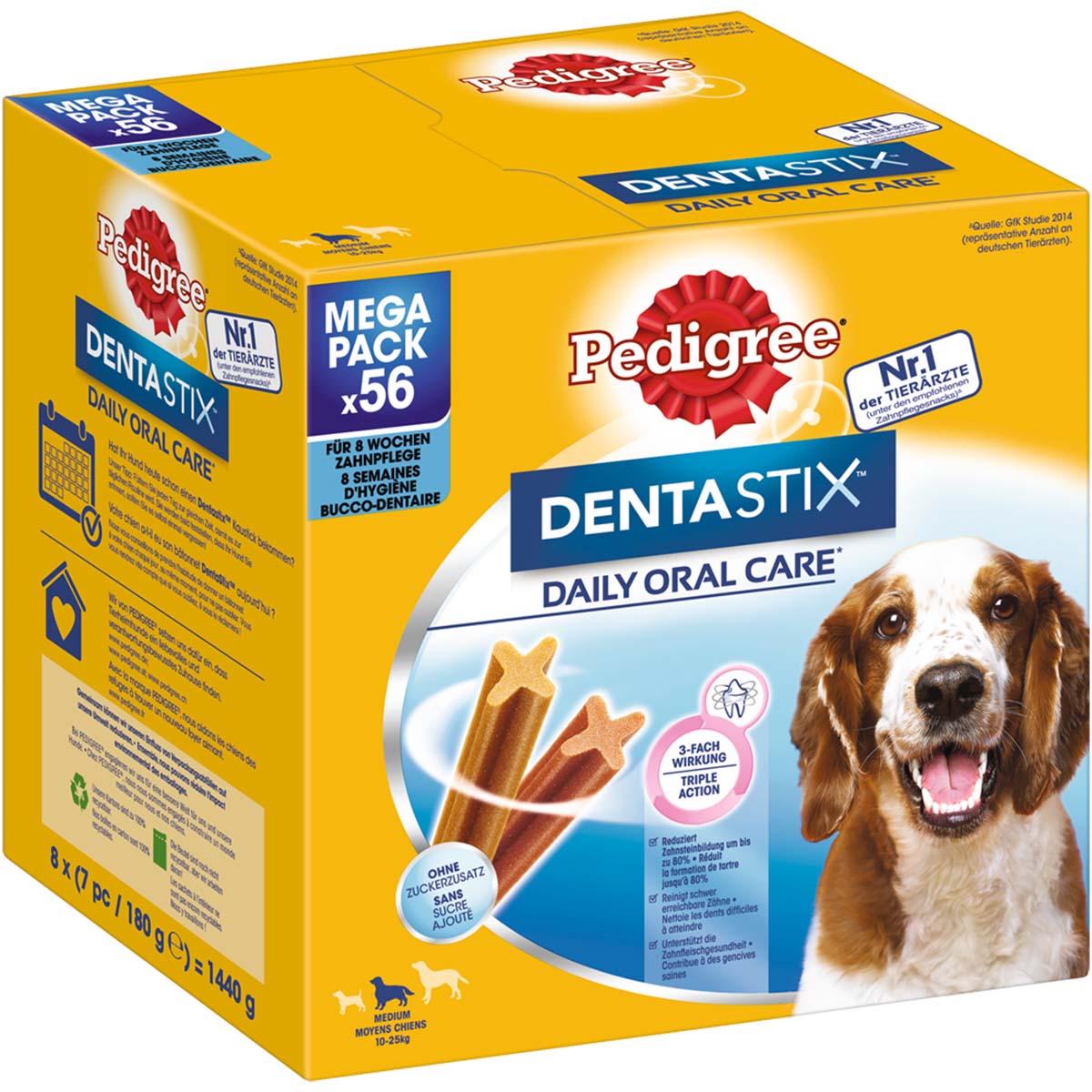 Levně Pedigree DentaStix pro středně velké psy 112 kusů