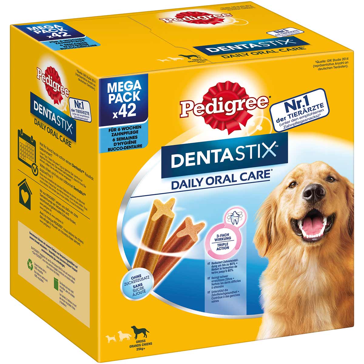 Pedigree DentaStix pro velké psy 42 kusů