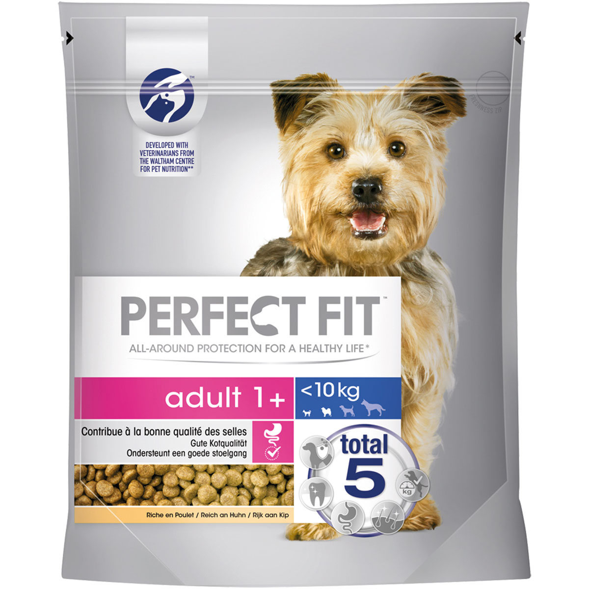 PERFECT FIT™ granule pro psy Adult 1+ XS/S kuře 825 g