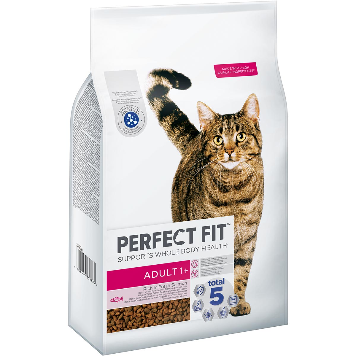 Levně PERFECT FIT Adult pro kočky 1+ losos 7 kg
