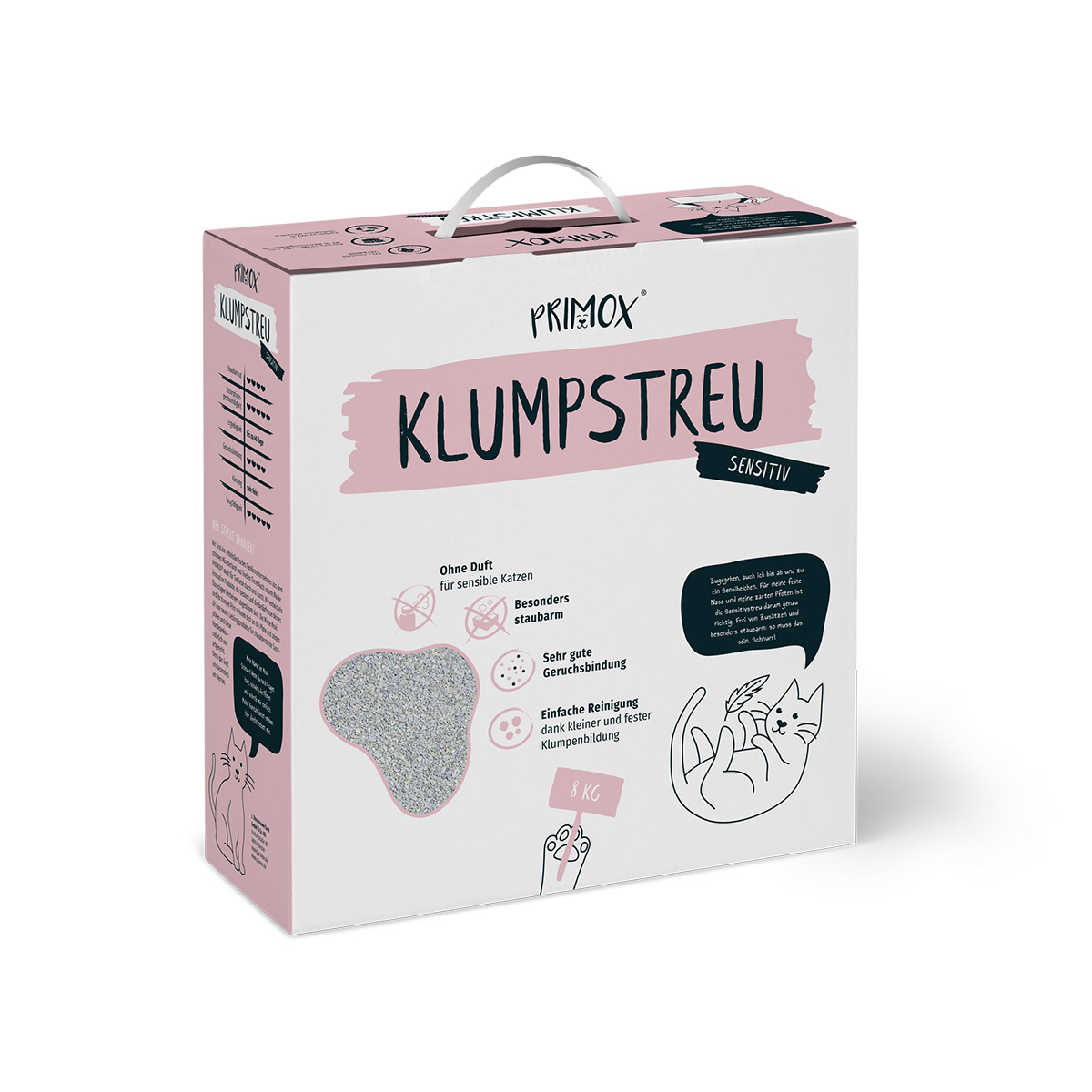 PRIMOX® HRUDKUJÍCÍ STELIVO Sensitiv 8 kg