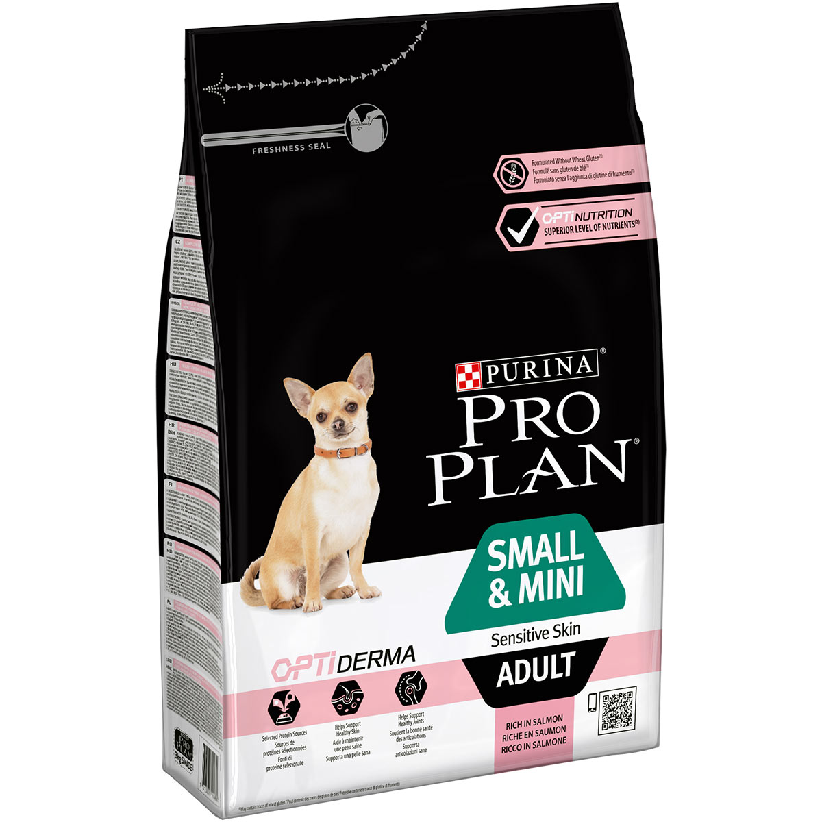 Pro Plan OPTIDERMA reich an Lachs, für Hunde mit sensitiver Haut 2x3kg