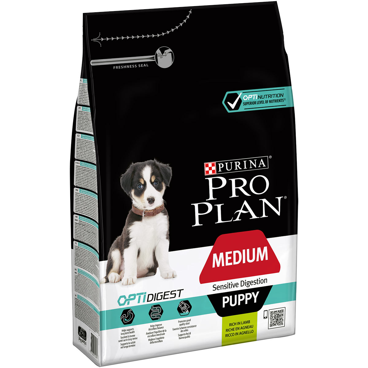 Pro Plan OPTIDIGEST reich an Lamm für die Darmgesundheit der Welpen 3kg