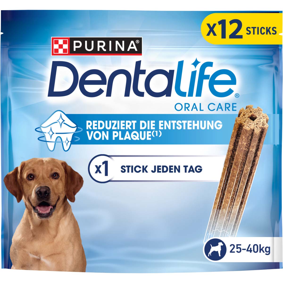 Purina DentaLife Tägliche Zahnpflege-Snacks für große Hunde Maxipack