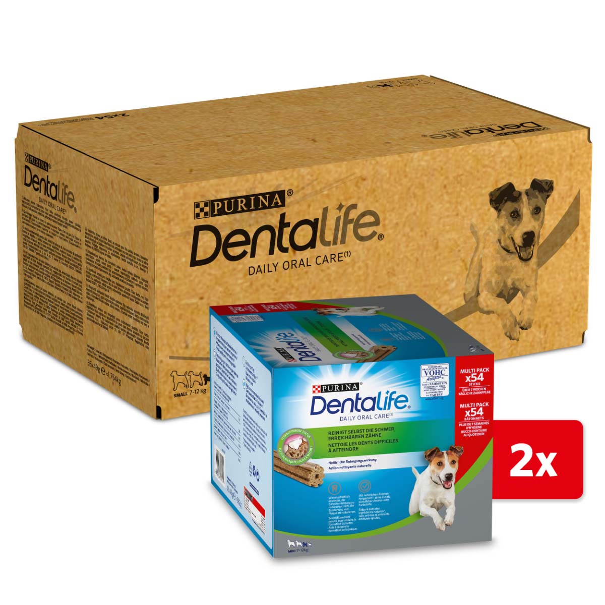PURINA DENTALIFE Tägliche Zahnpflege-Snacks für kleine Hunde