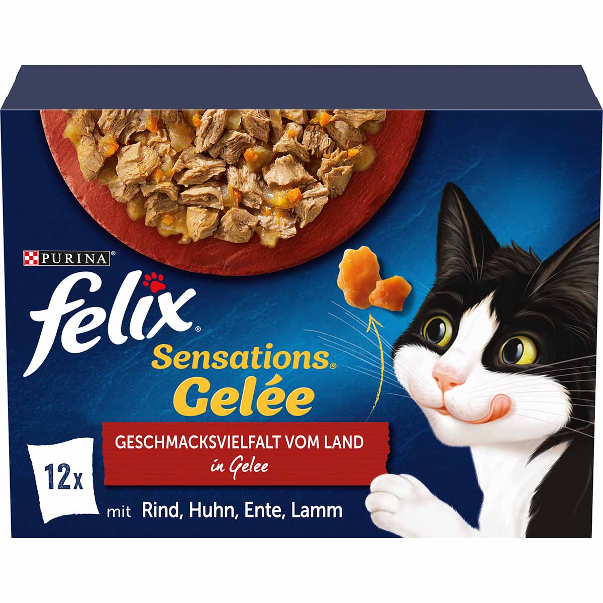 FELIX Sensations Gelees Geschmacksvielfalt vom Land 12x85g