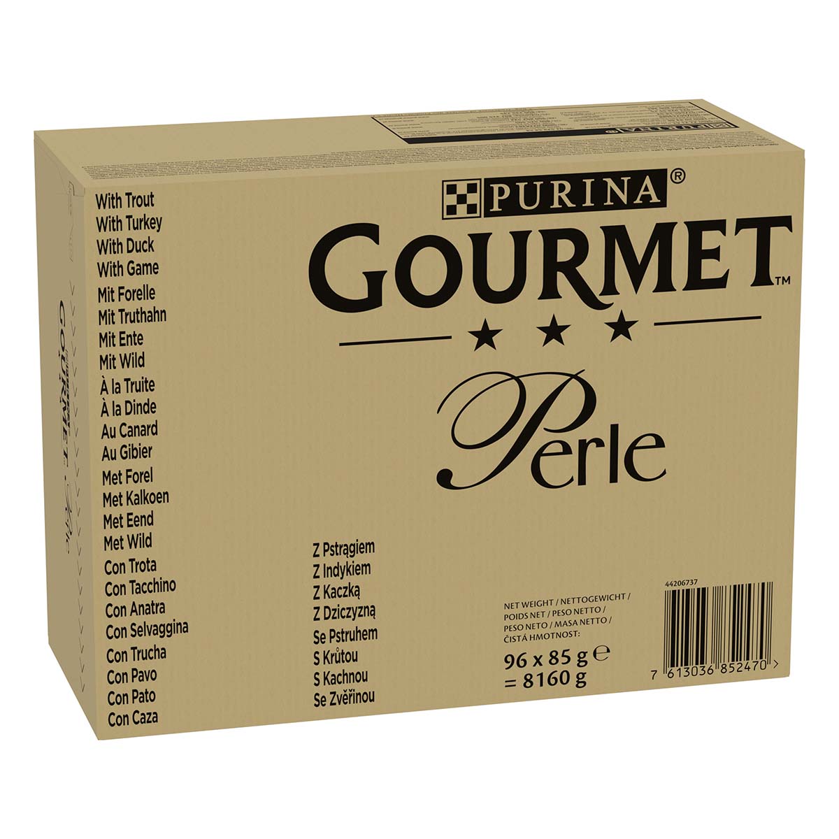 GOURMET Perle Erlesene Streifen in Gelee Mixpaket 96x85g