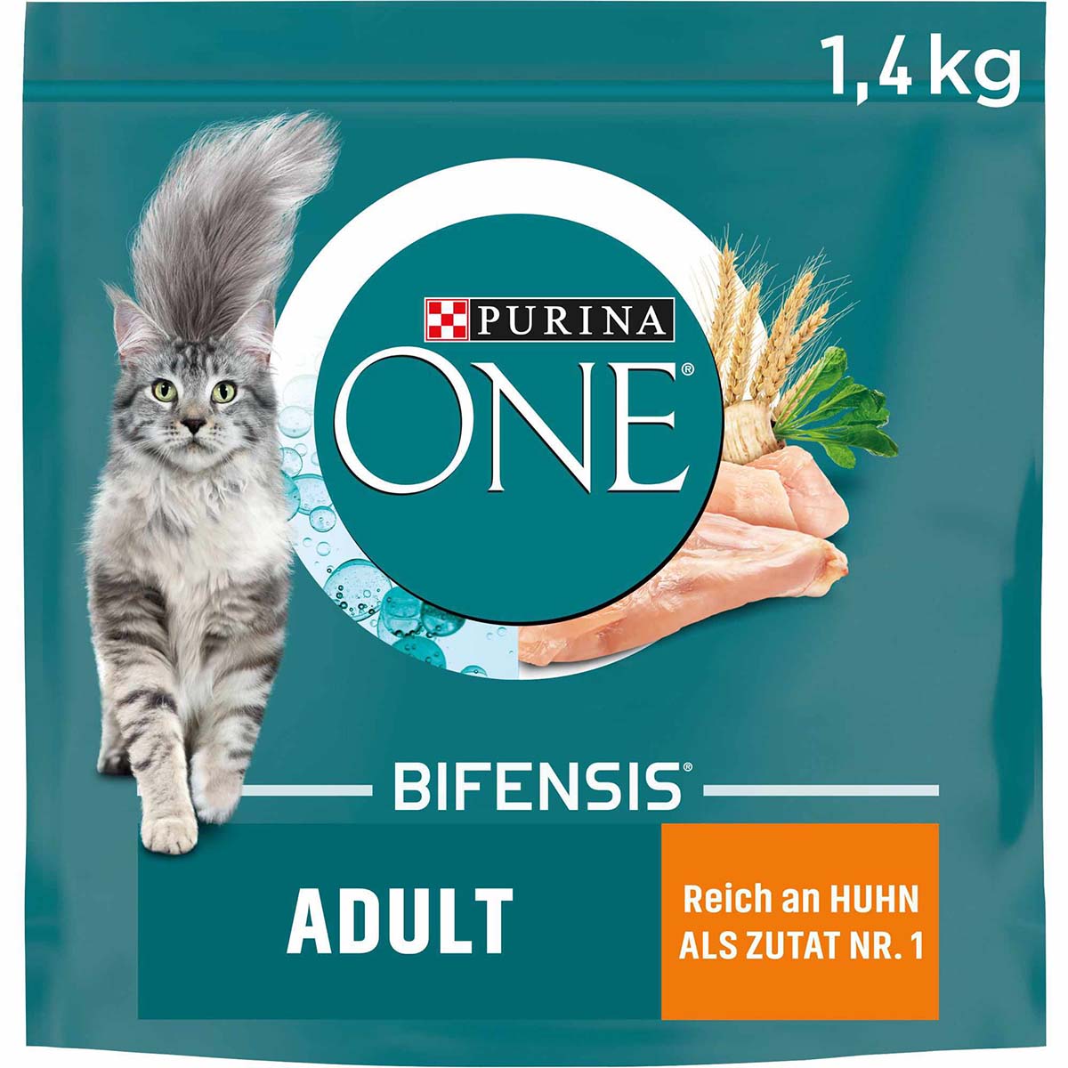 Levně PURINA ONE BIFENSIS Adult kuře 1,4 kg