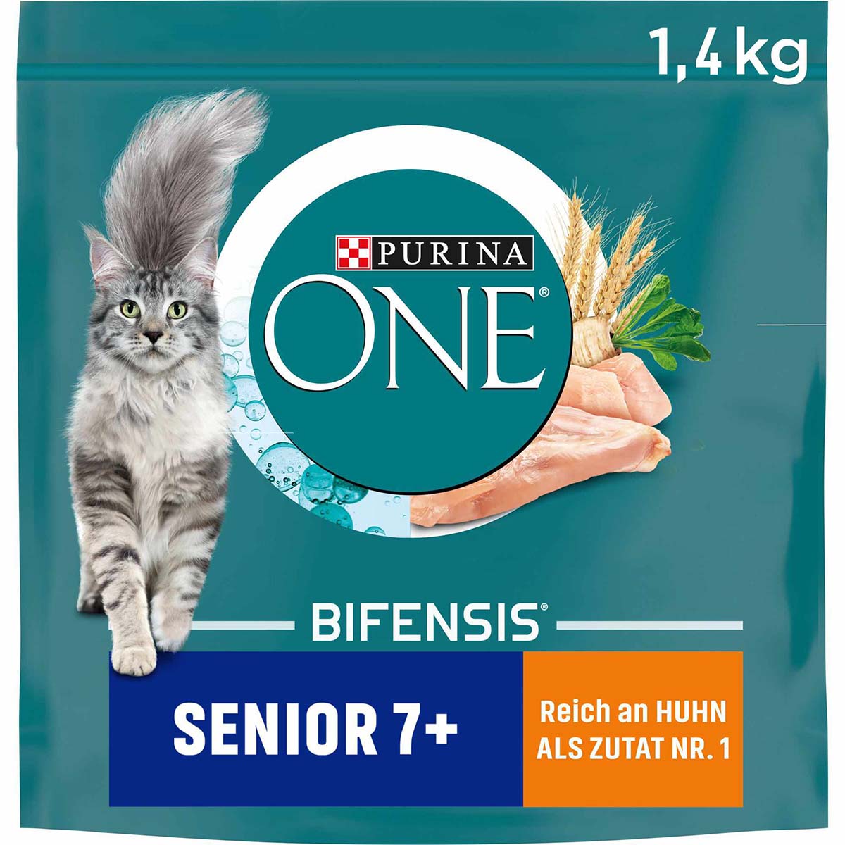 Levně PURINA ONE BIFENSIS SENIOR 7+ kuře, 1,4 kg