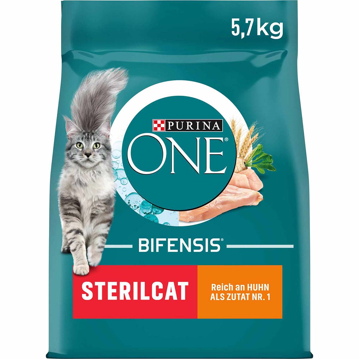 Levně PURINA ONE BIFENSIS STERILCAT kuře 2 × 5,7 kg