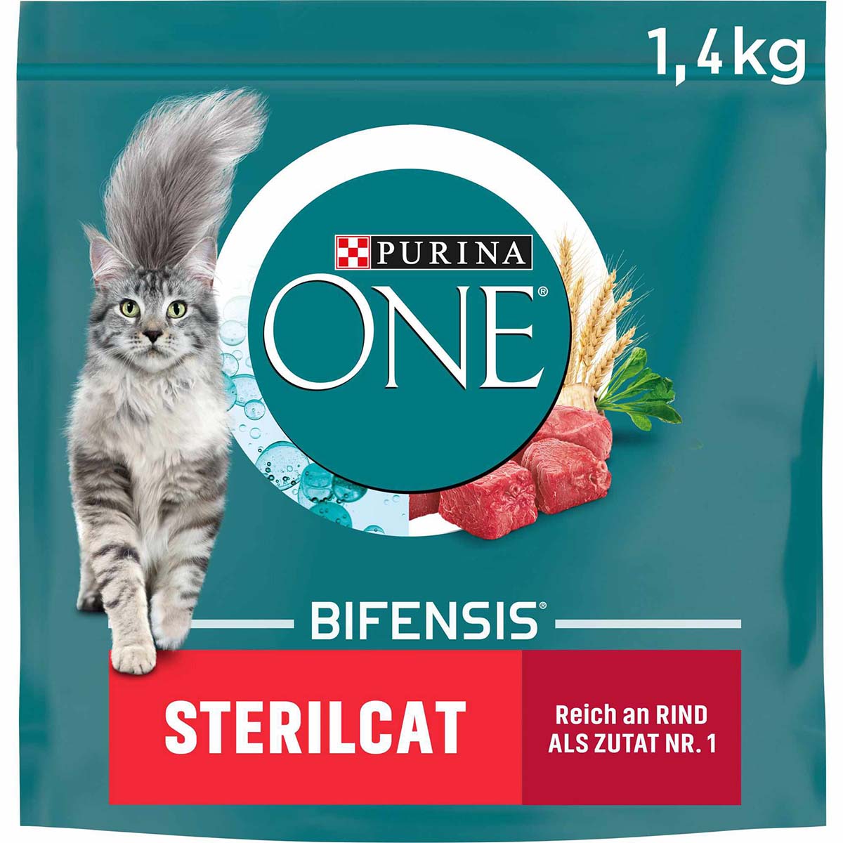 PURINA ONE BIFENSIS STERILCAT hovězí 1,4 kg