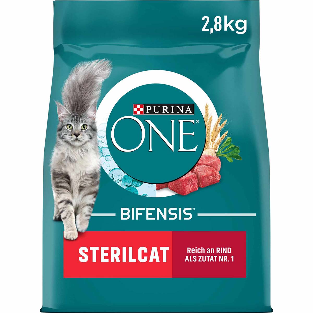 Levně PURINA ONE BIFENSIS STERILCAT hovězí 2,8 kg