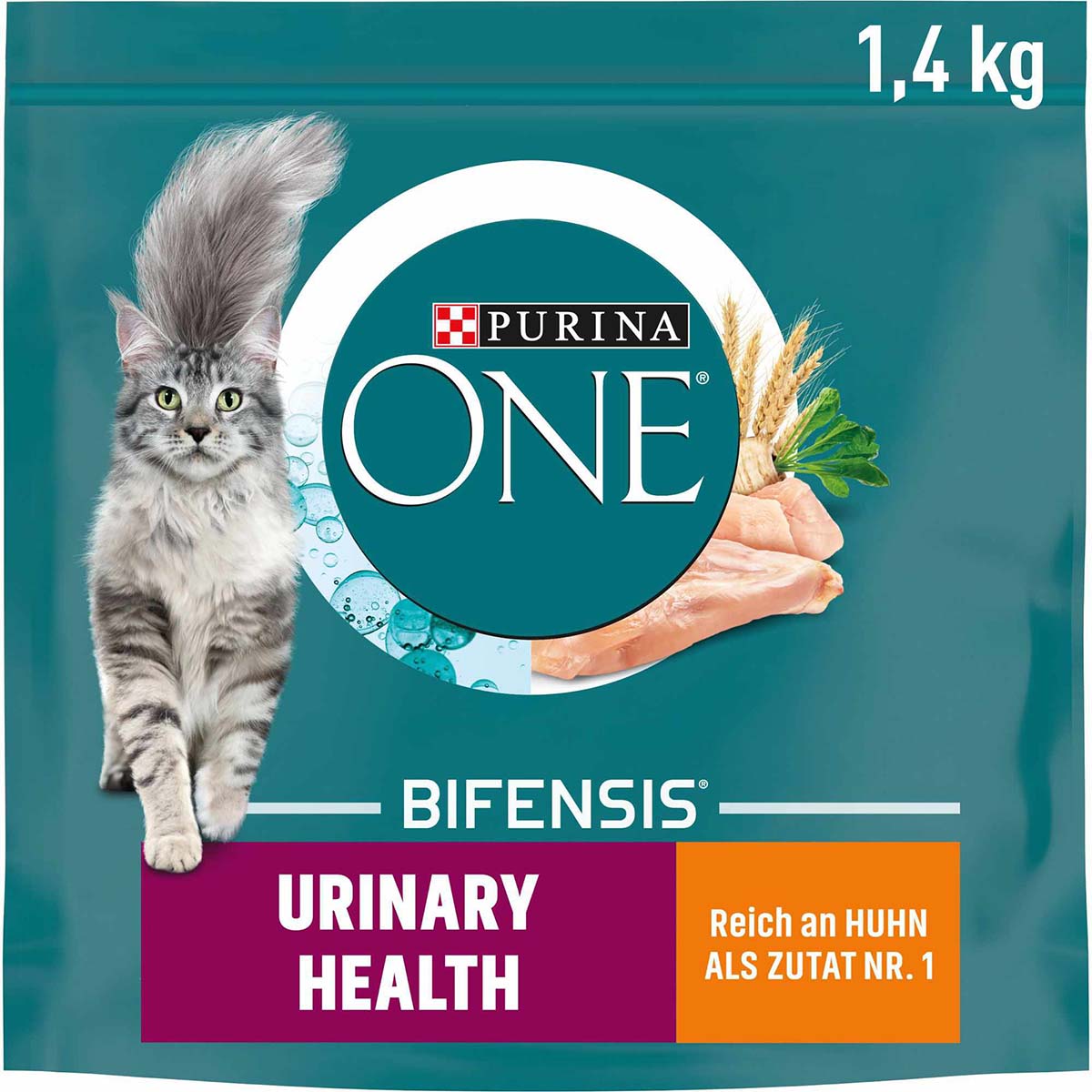 Levně PURINA ONE BIFENSIS URINARY CARE kuřecí maso, 1,4 kg