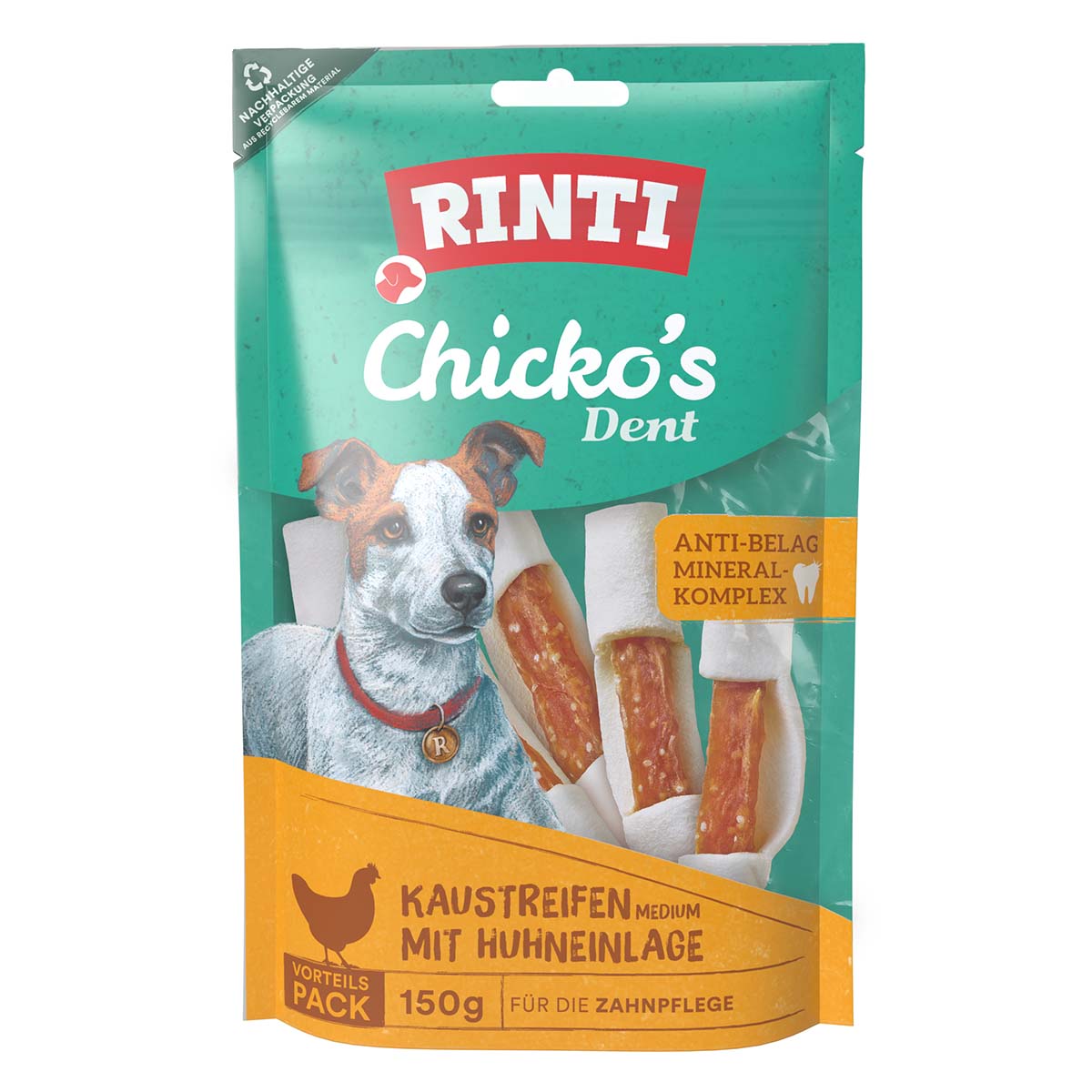 Rinti Hundesnack Chicko Dent Huhn MEDIUM