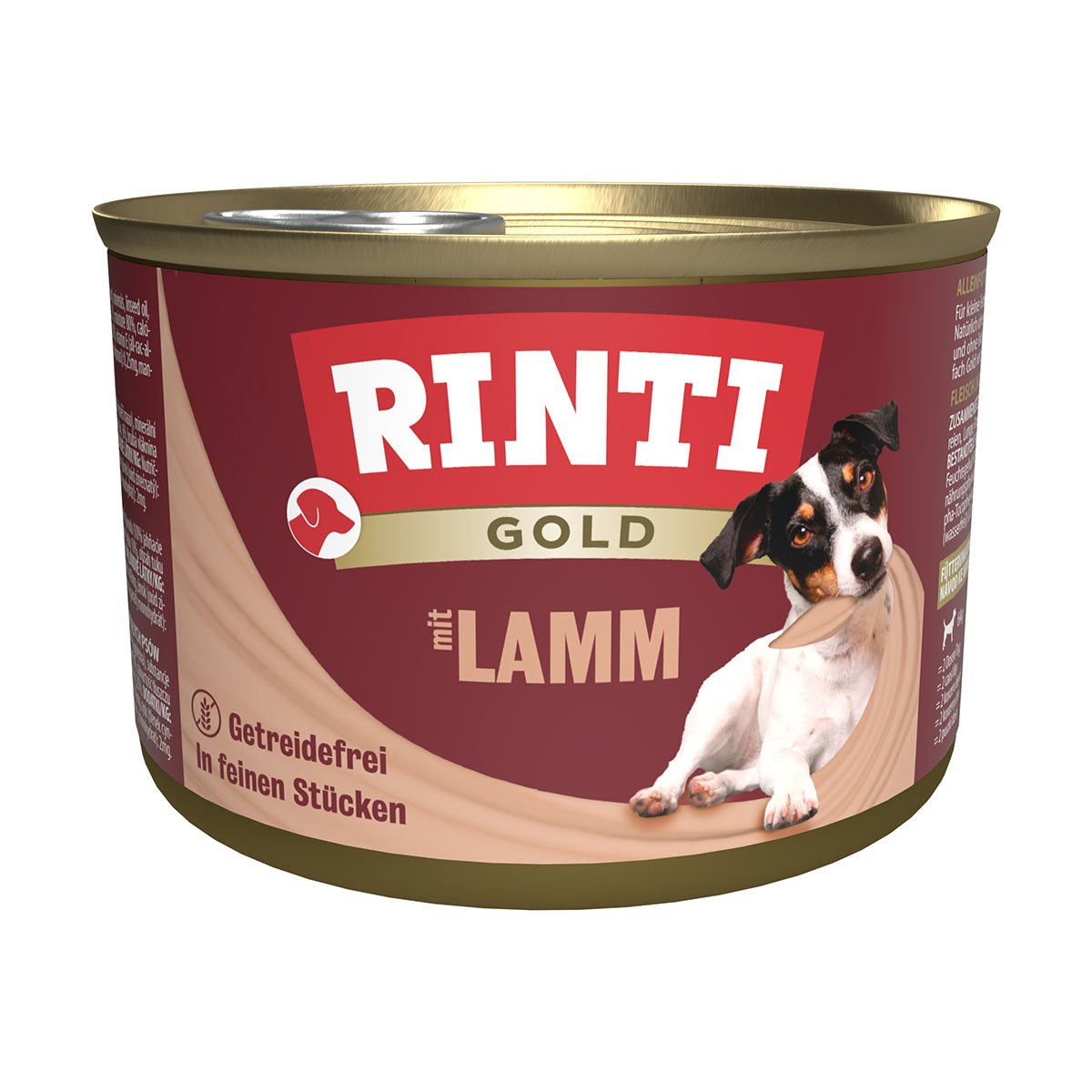 Levně Rinti Gold s jemnými kousky jehněčího 12 × 185 g