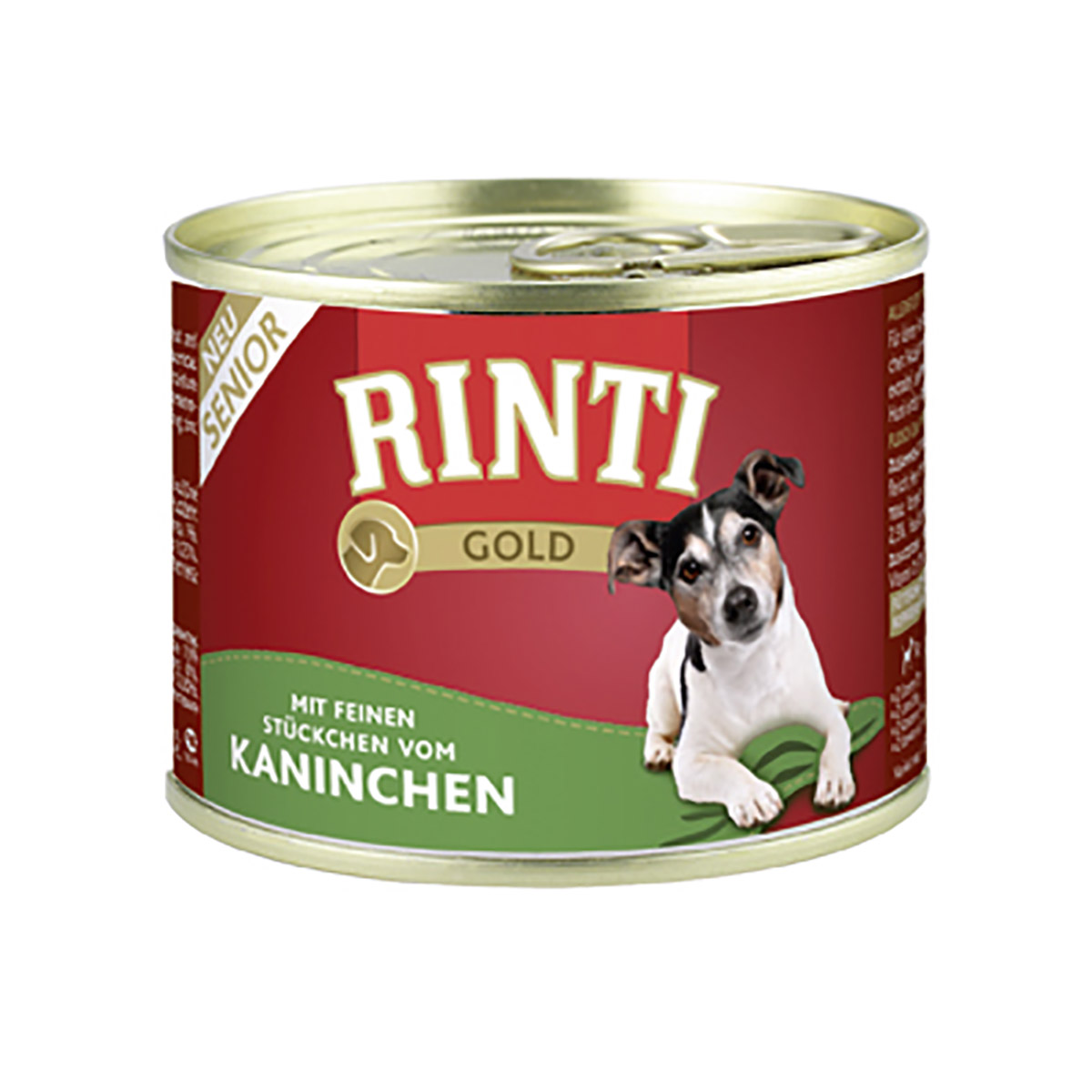 Rinti Gold Senior s jemnými kousky králičího masa 12 × 185 g