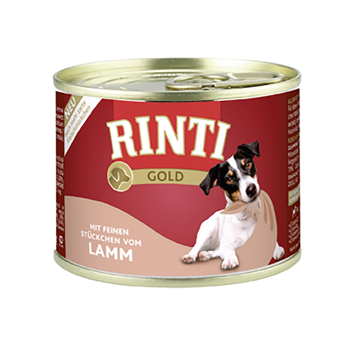 Rinti Gold s jemnými kousky jehněčího 12 × 185 g