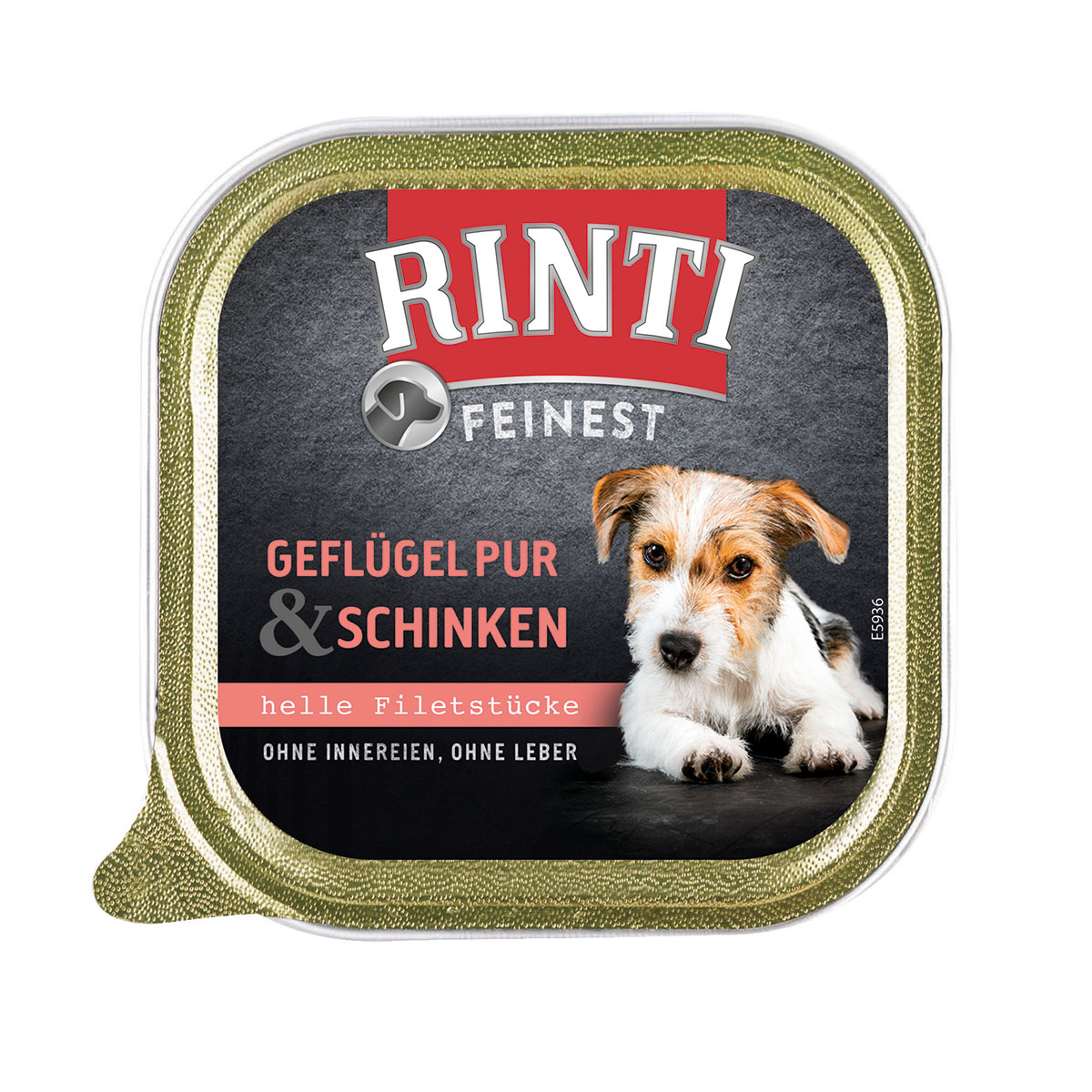 Rinti Feinest Pur kuřecí se šunkou 11 × 150 g