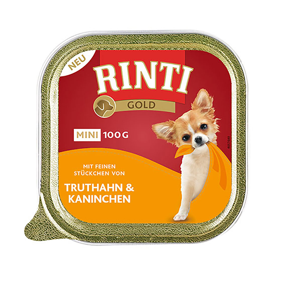 Levně Rinti Gold Mini krůtí maso a králík 16 × 100 g