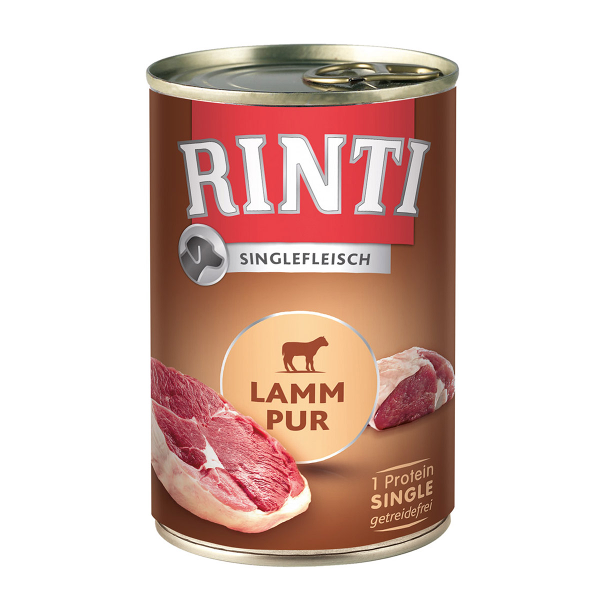 Rinti Singlefleisch Pur jehněčí 12 × 400 g