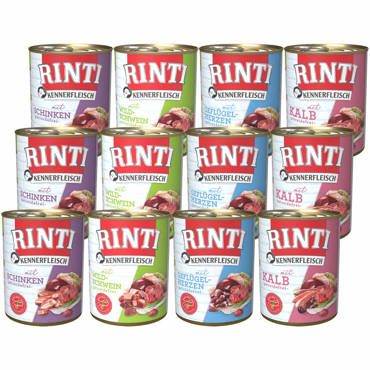 Rinti maso pro znalce, variace chutí 1 12 × 800 g