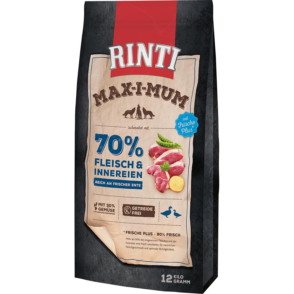 Levně Rinti Max-i-Mum kachna 2 × 12 kg