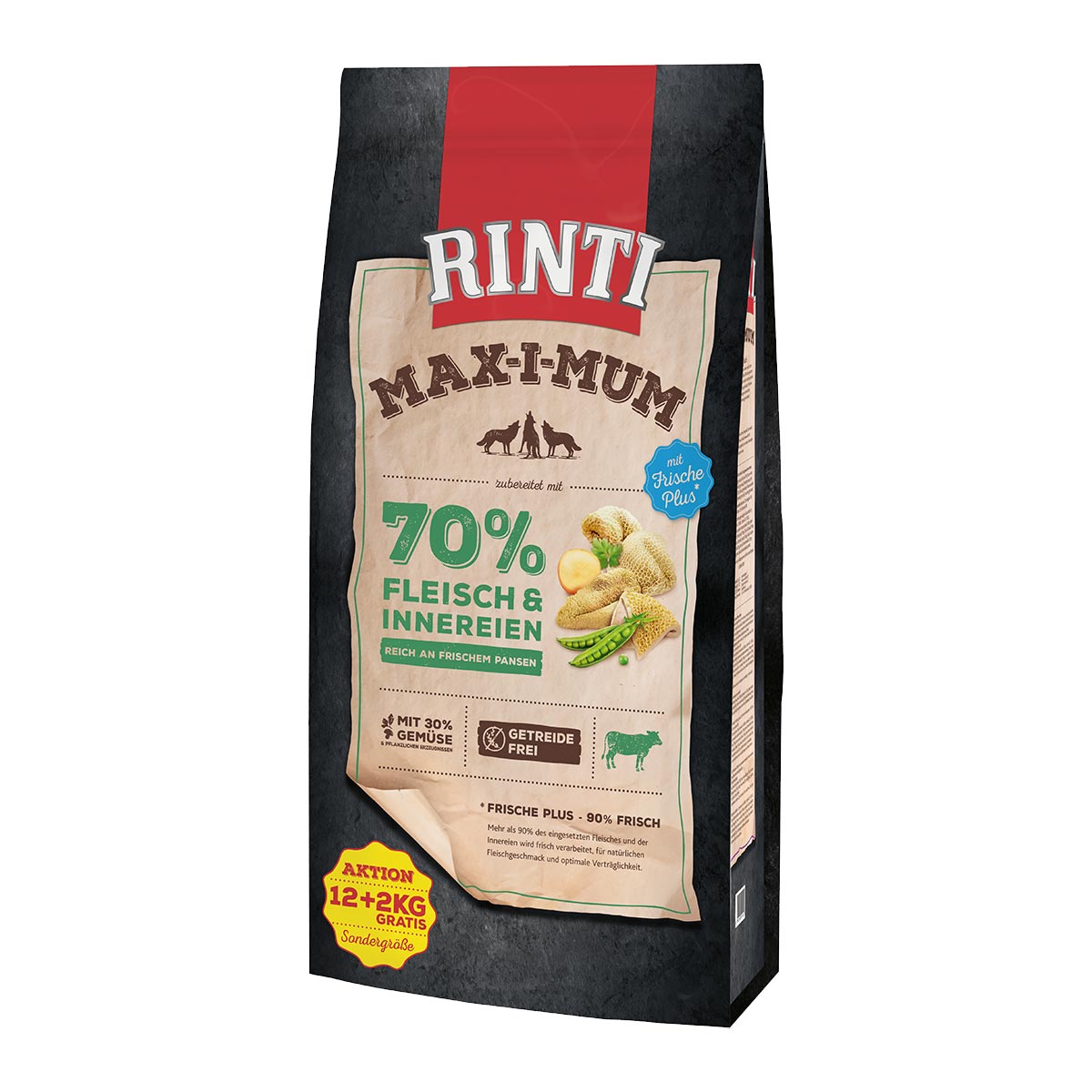 Levně Rinti Max-i-Mum bachor 12 kg + 2 kg zdarma