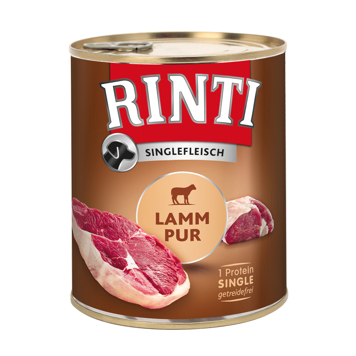 RINTI Singlefleisch čisté jehněčí maso 6 × 800 g