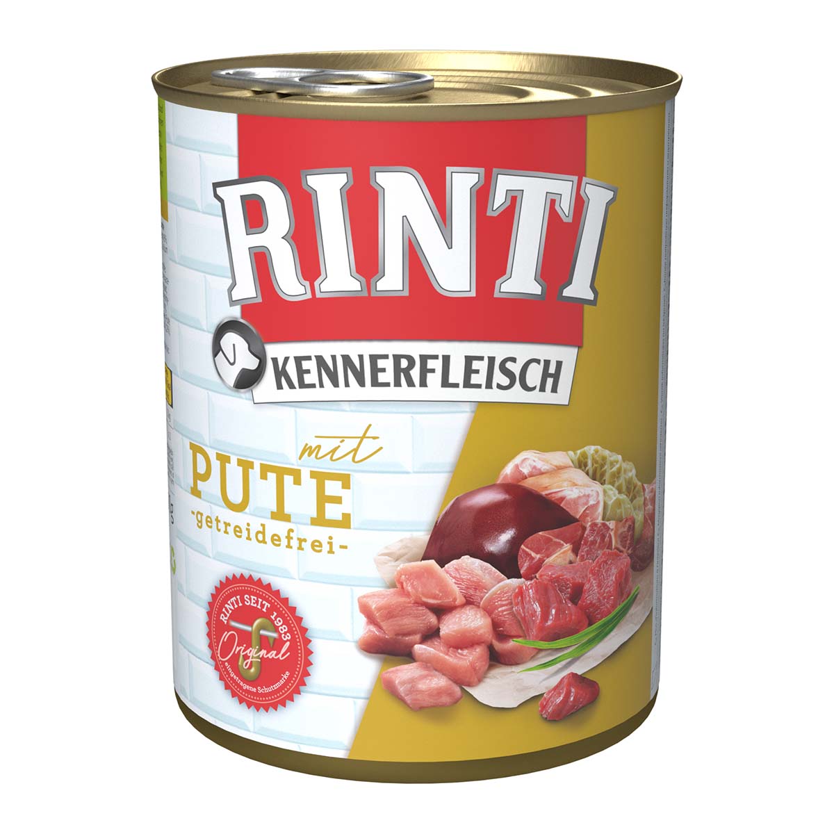 Rinti Kennerfleisch s krůtím masem 24x800g