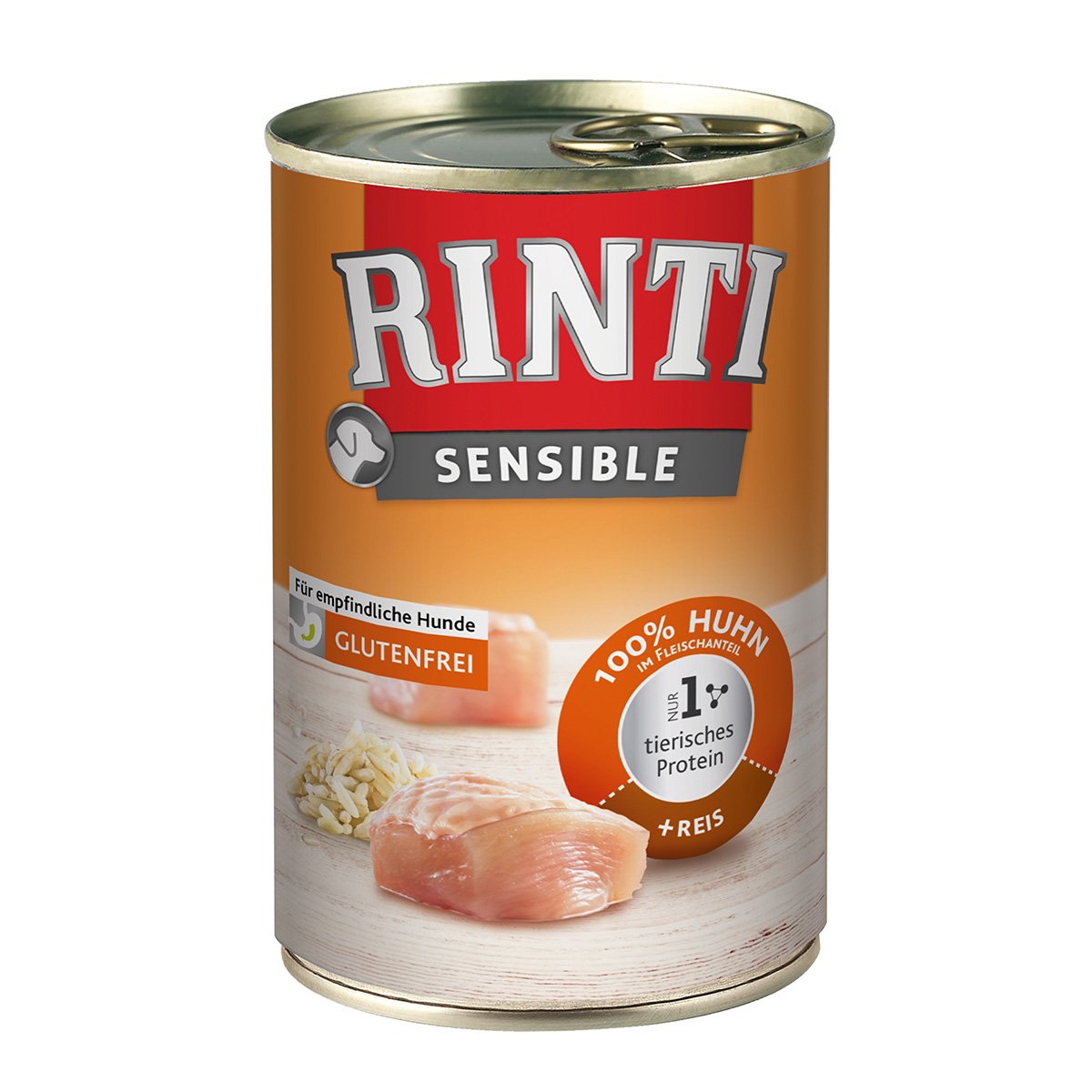 RINTI Sensible kuřecí maso + rýže 12 × 400 g