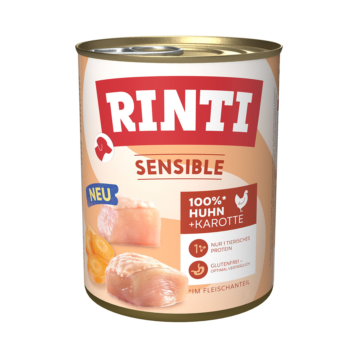 Rinti Sensible kuře s mrkví 6 × 800 g