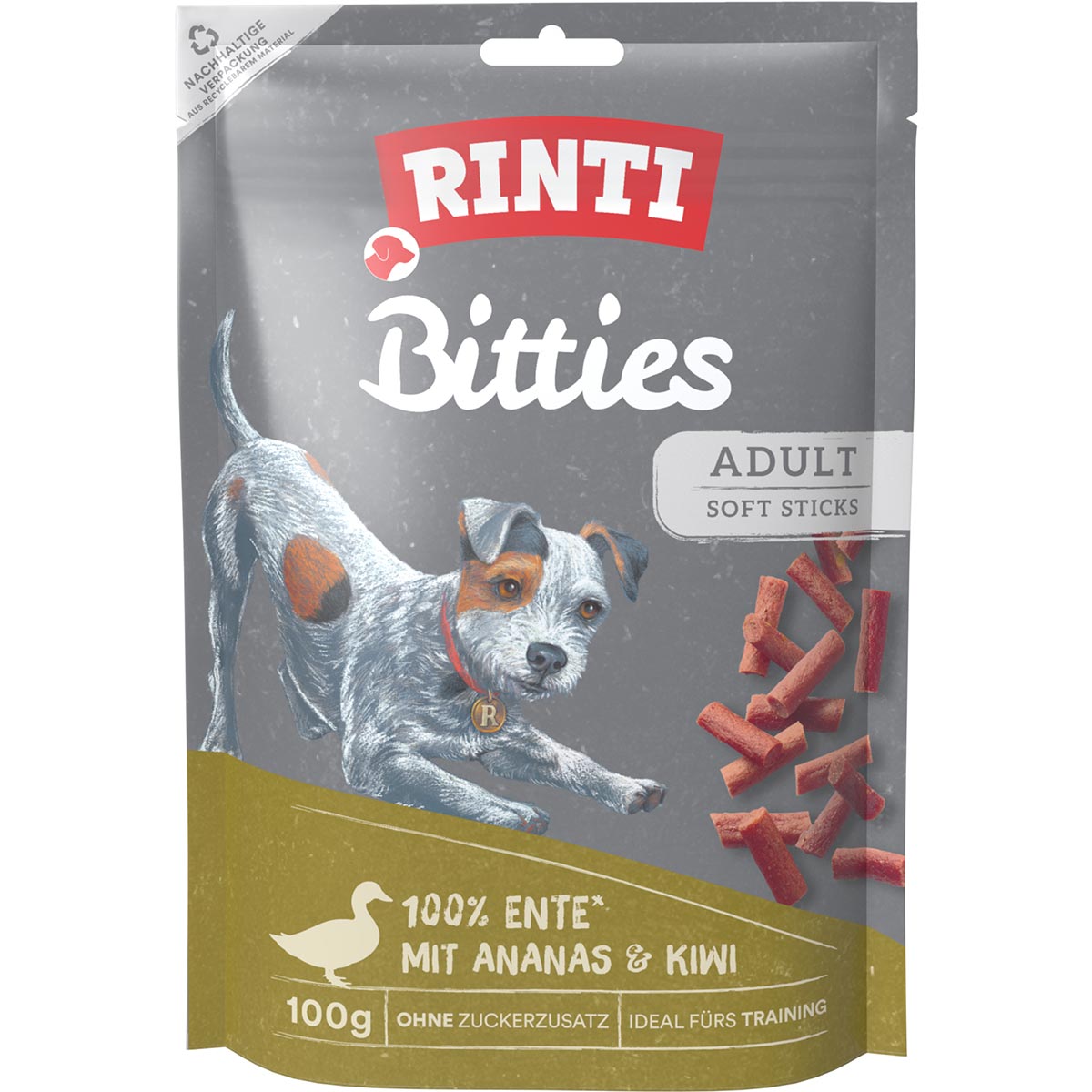 RINTI Bitties Ente mit Ananas &amp; Kiwi