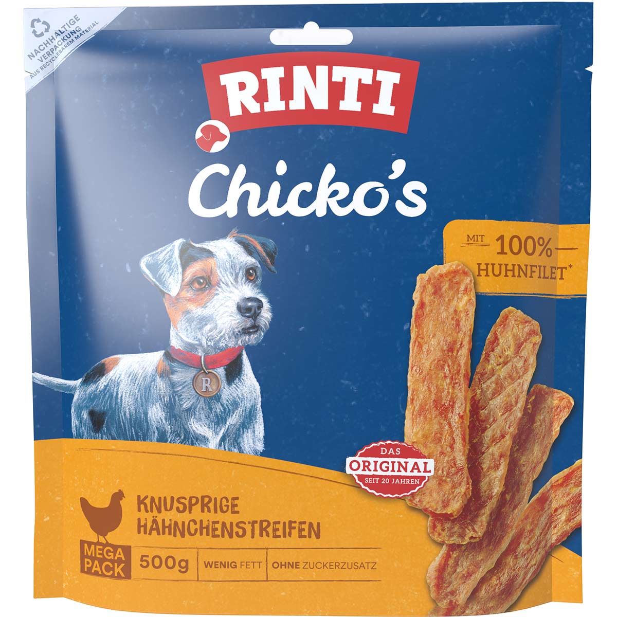 RINTI Chicko's Knusprige Hähnchenstreifen 500 g