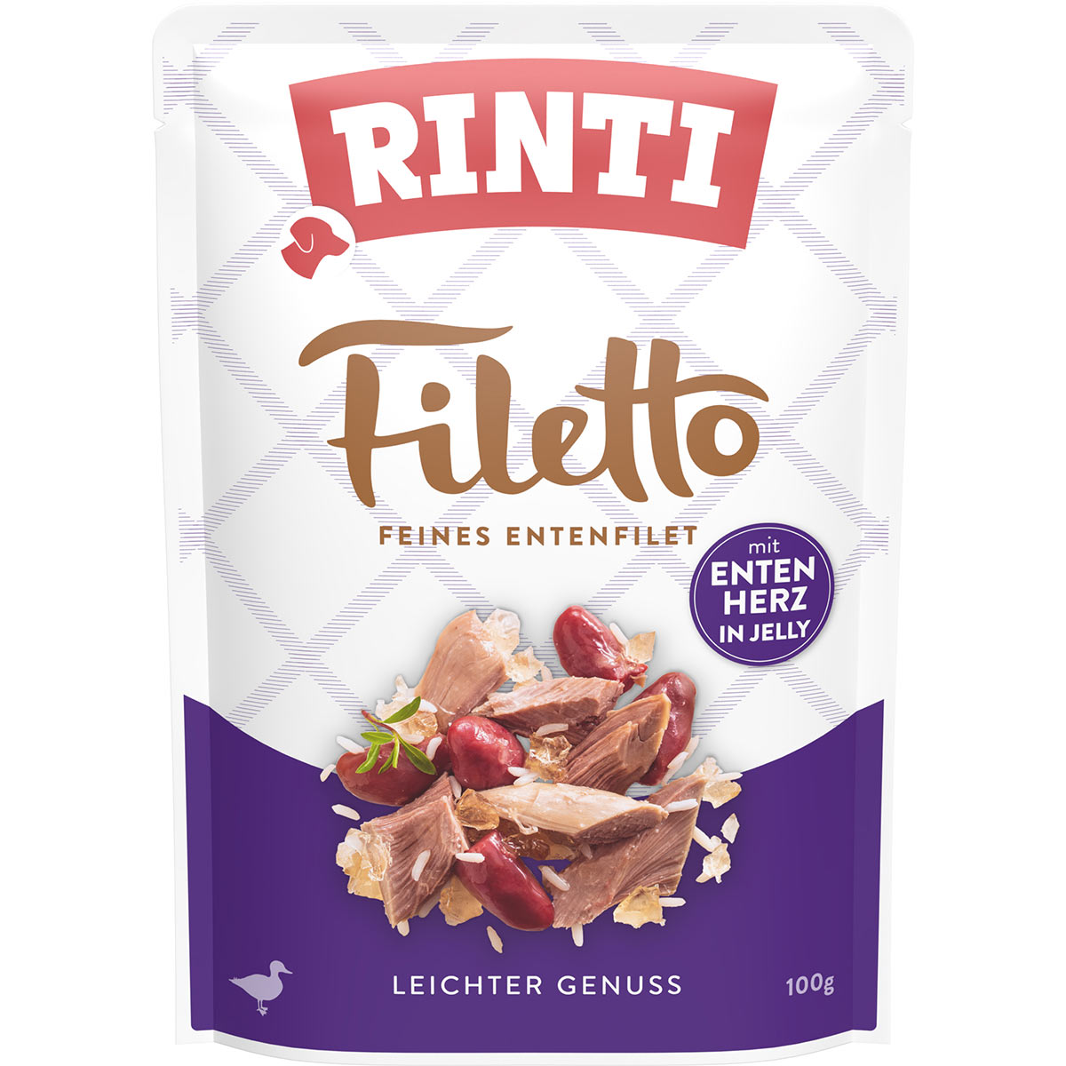 Levně RINTI Filetto kachní filé s kachním srdcem 24× 100 g