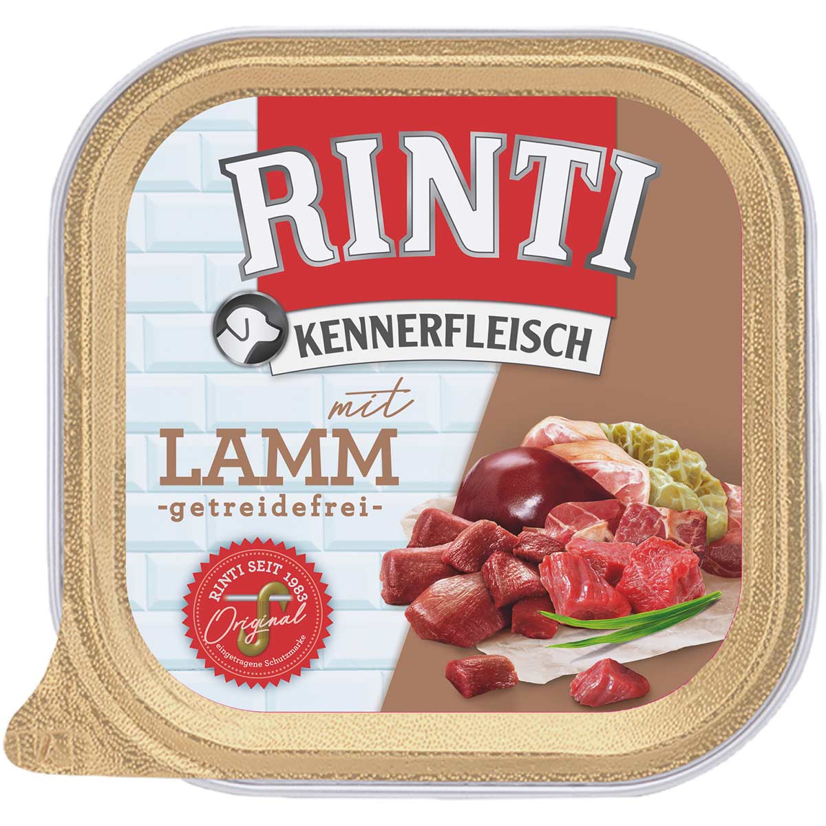 Levně RINTI Kennerfleisch jehněčí maso 9 × 300 g