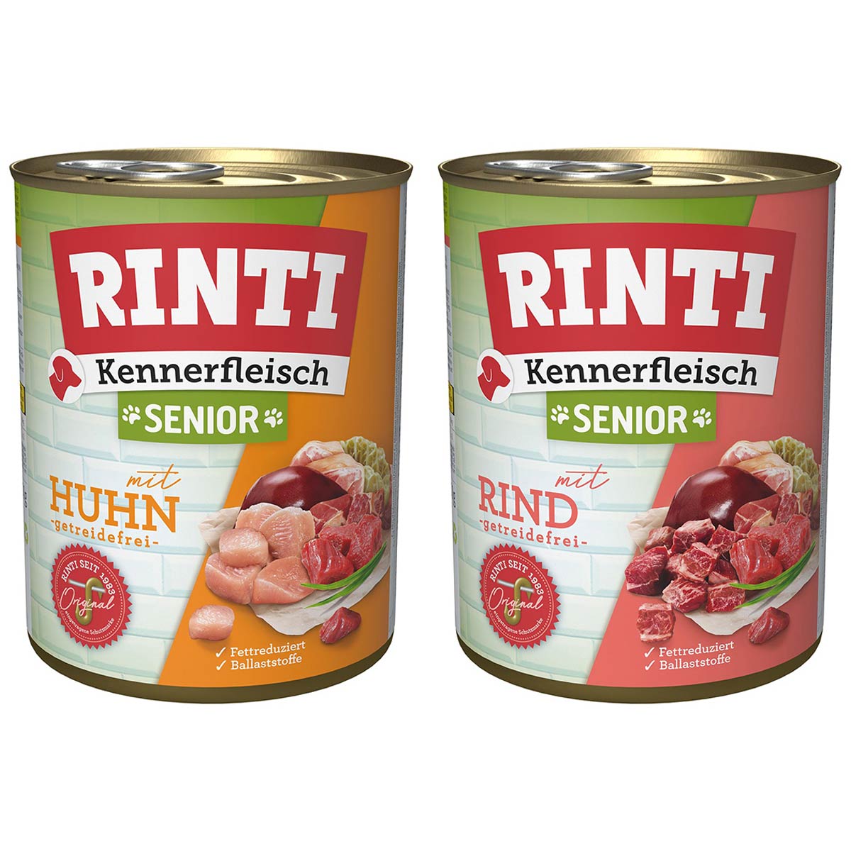 Rinti Kennerfleisch Senior, variace chutí, 24 × 800 g