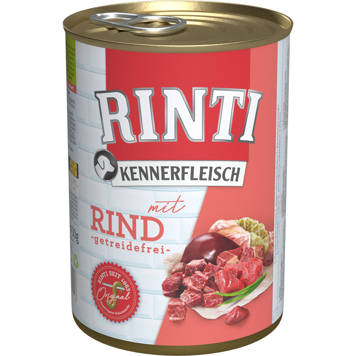 Rinti Kennerfleisch s hovězím, 400 g 24 × 400 g