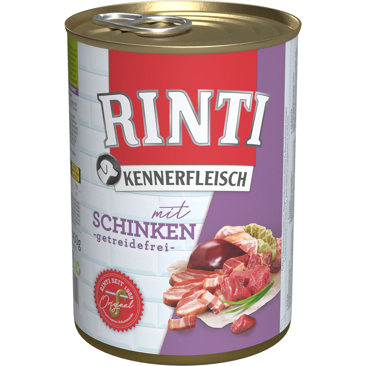 Rinti Kennerfleisch se šunkou, 400 g 24 × 400 g