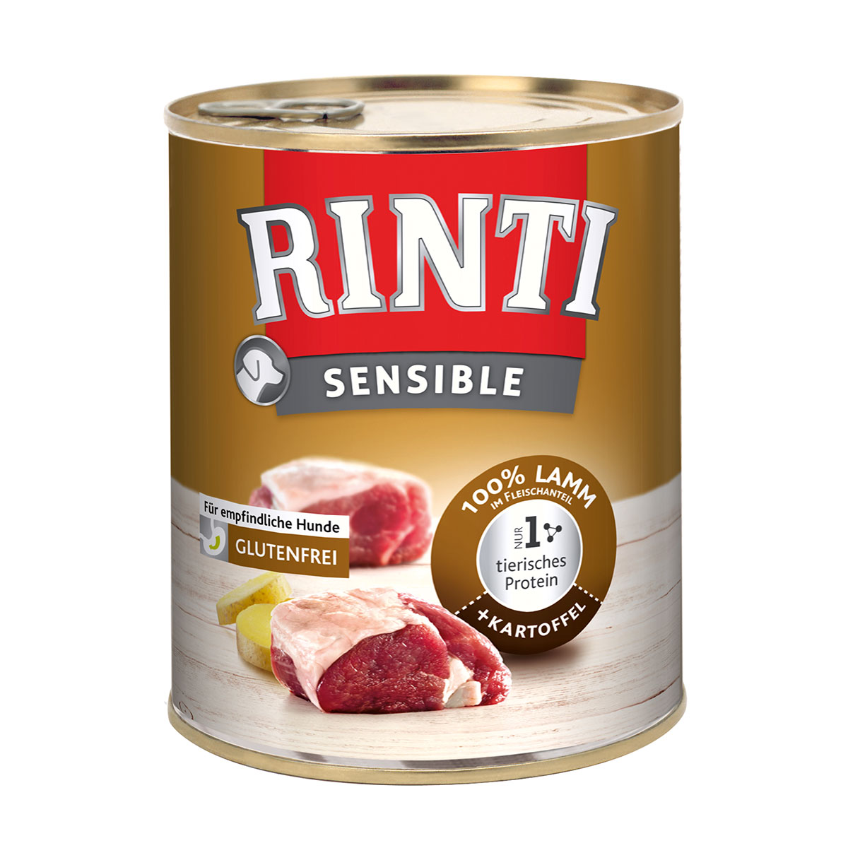 Levně Rinti Sensible jehněčí s bramborami 12 × 800 g