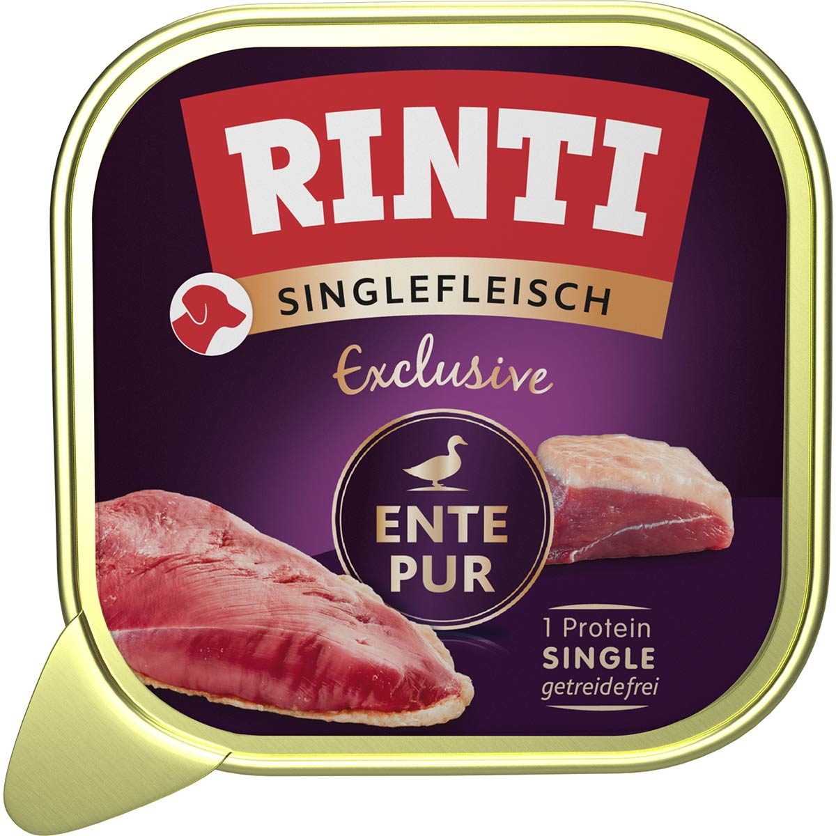 Rinti Singlefleisch Exclusive Ente pur
