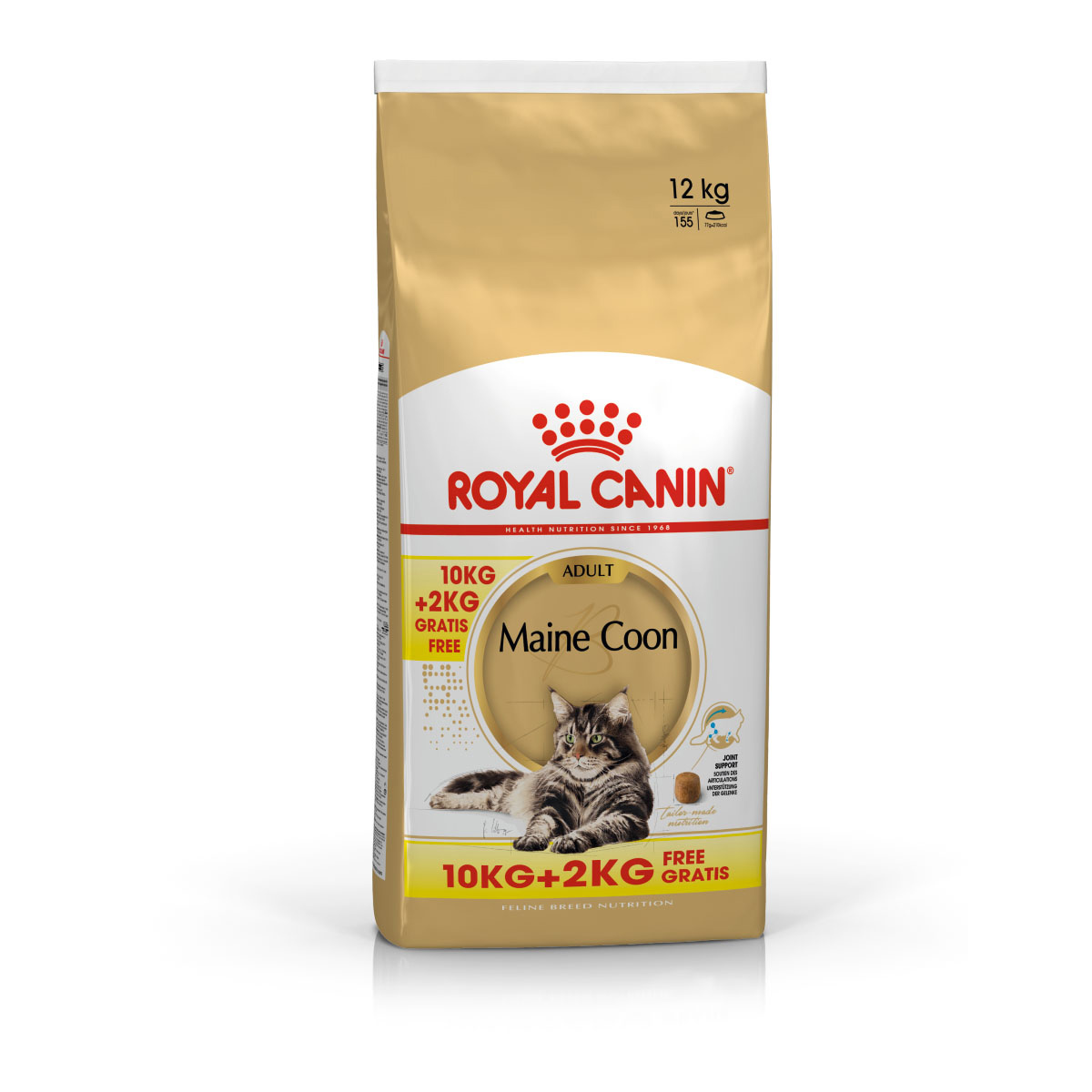 ROYAL CANIN Maine Coon Adult Katzenfutter trocken 10kg+2kg gratis