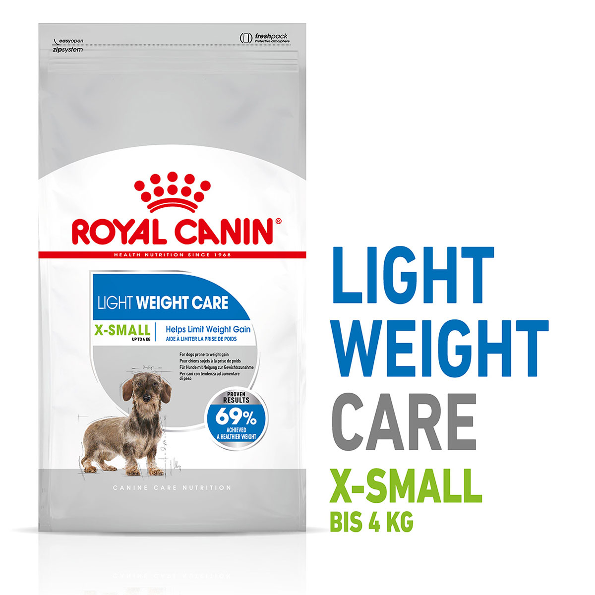Royal Canin CCN Light Weight Care X-Small, 1,5 kg